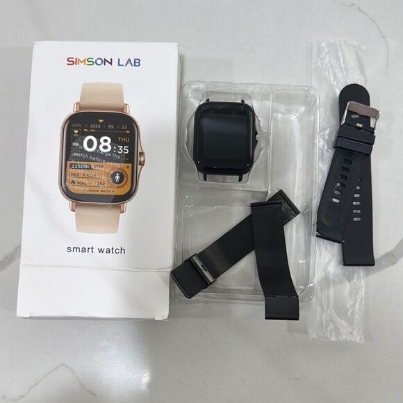 Black Smart Watch - Picture 1 of 7